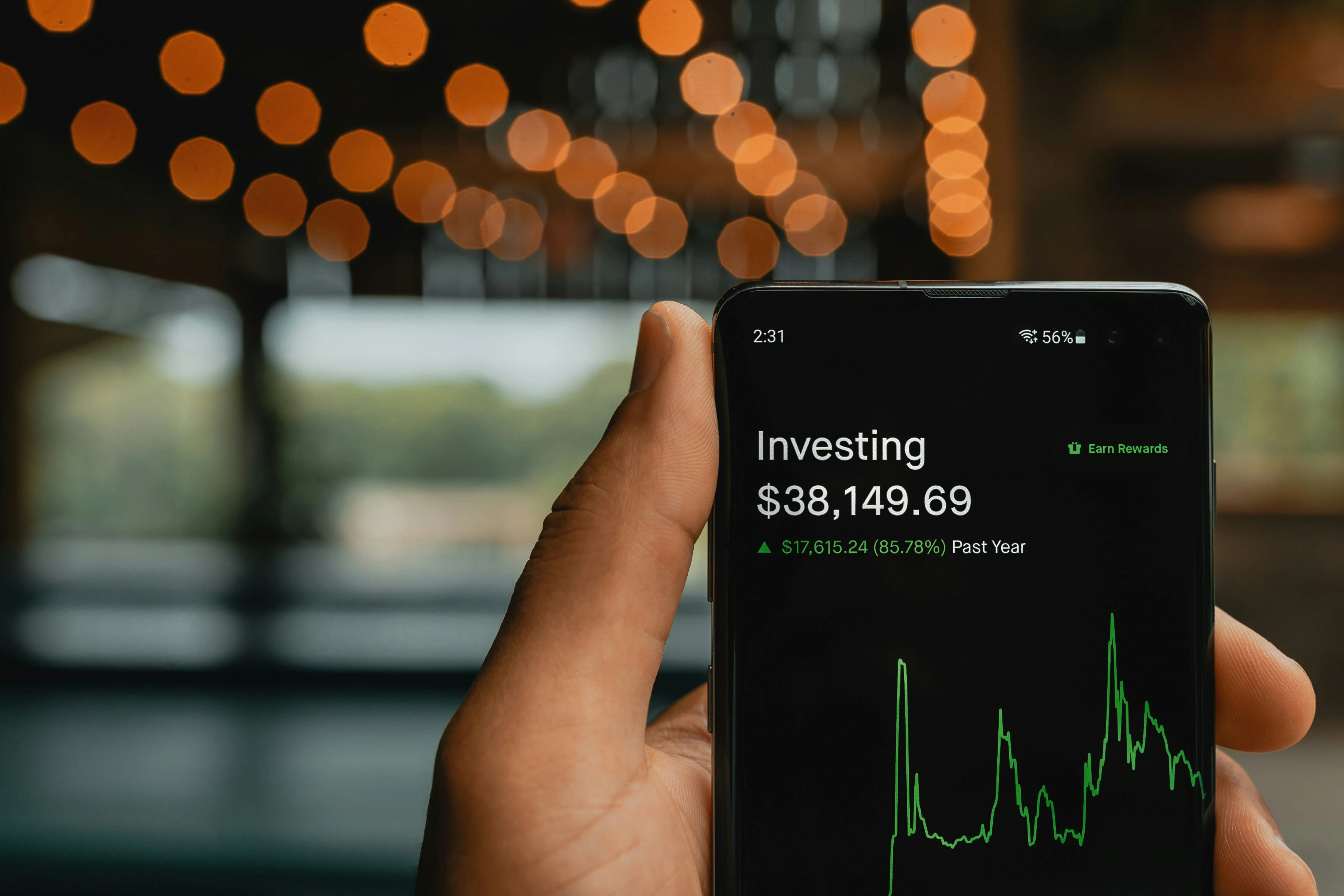 Automated investing with small deposits